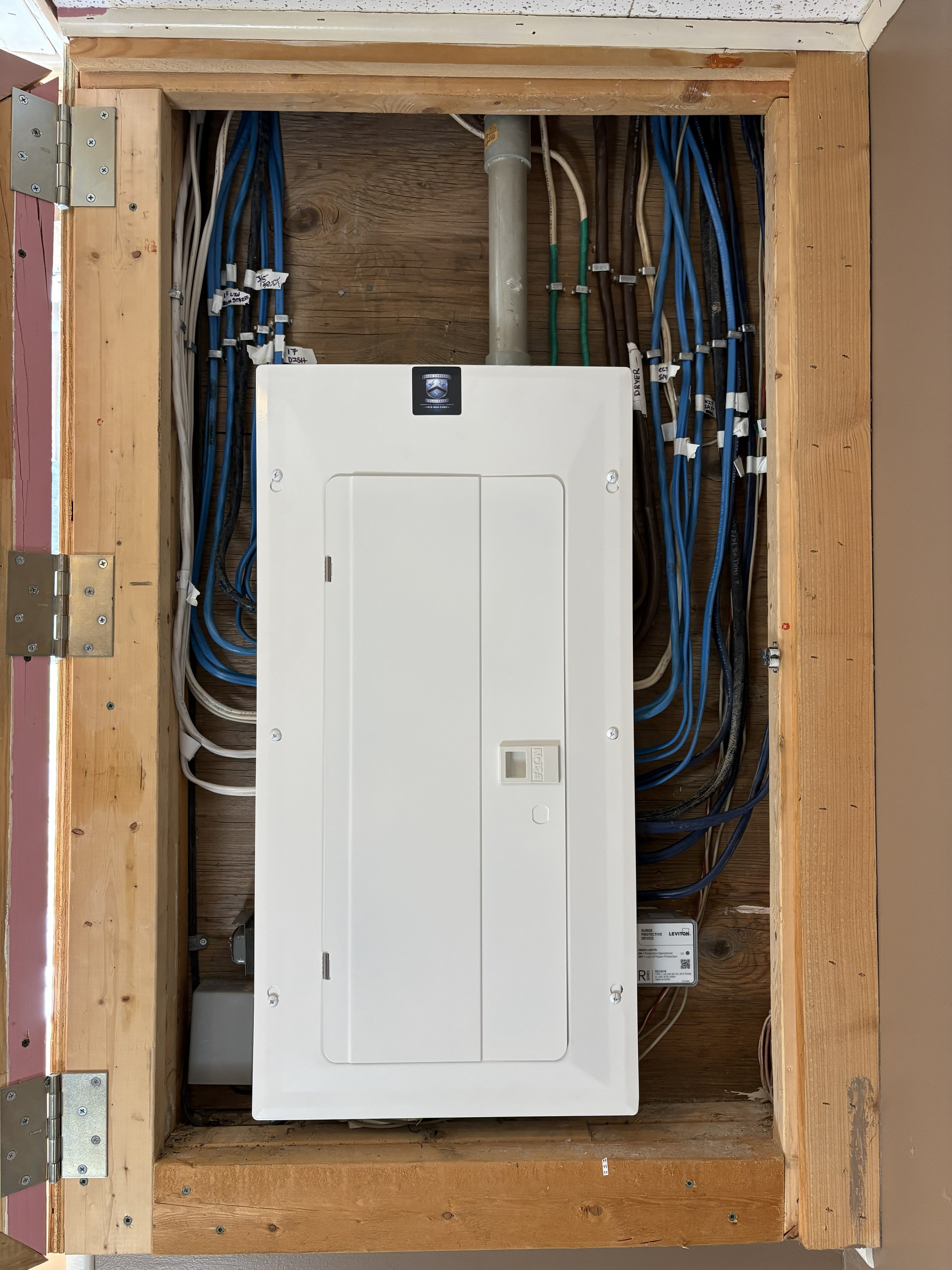 New residential electrical panel installed in Beckwith, Ontario